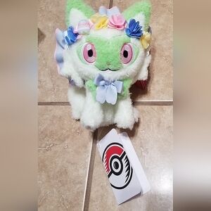 Pokemon Center Sprigatito Fancy Spring 8.75 Inch Plush